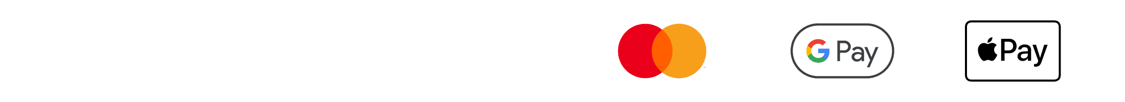 Comgate · Visa · Mastercard · Google Pay · Apple Pay